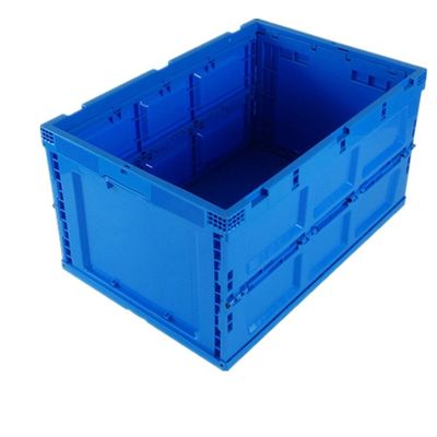 Foldable and Collapsible Plastic Food Grade Storage Box Container for Fruit Warehouse