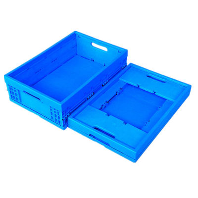 Collapsible Plastic Storage Boxes 600x400x175 mm for Auto Parts Storage Solution
