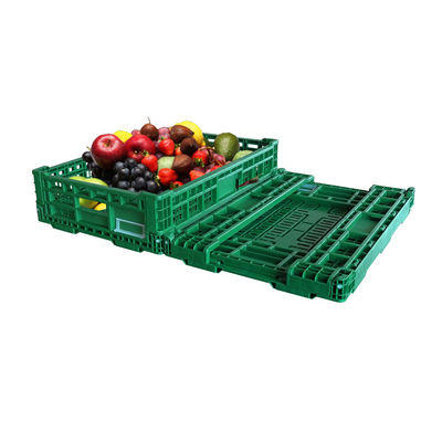 Collapsible Mesh Style Plastic Crates 0.82kg for Convenient Storage and Transport