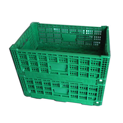 Collapsible Mesh Style Plastic Crates 0.82kg for Convenient Storage and Transport