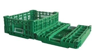 Collapsible Mesh Style Plastic Crates 0.82kg for Convenient Storage and Transport