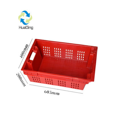 1T Capacity Plastic Misplaced Basket Crates for Food and Vegetables In Racking System