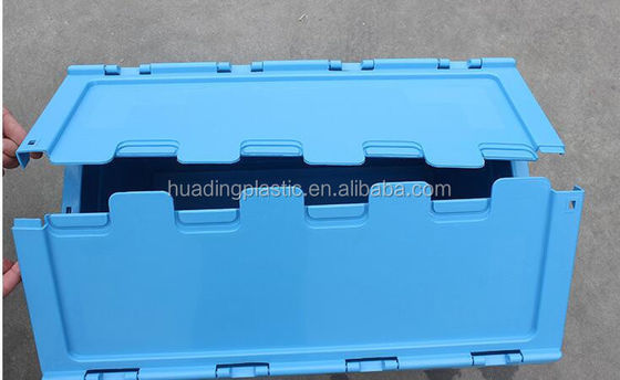 70L Heavy Duty Solid Moving Plastic Stacking Boxes for Industrial Chemical Industrial Food