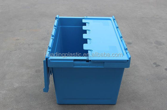70L Heavy Duty Solid Moving Plastic Stacking Boxes for Industrial Chemical Industrial Food