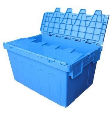 Convenient Plastic Storage Containers for Dolly Moving and Storage Solutions