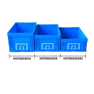 Space-saving Small Collapsible Plastic Storage Moving Boxes by HUADING Capacity 35 kg