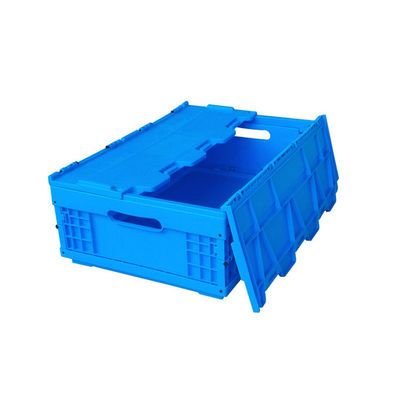 Glossy Lamination Lockable Clear Storage Boxes With Lids Plastic Crates for Chemical