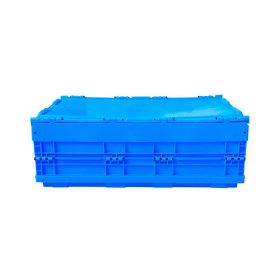 Glossy Lamination Lockable Clear Storage Boxes With Lids Plastic Crates for Chemical
