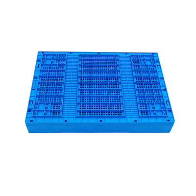 Collapsible Plastic Crates for Fruit Insertable Solid Nesting Turnover Moving Box