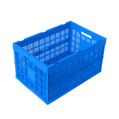 Recyclable HUADING Folding Plastic Crates for Vegetables and Fruits Produce Customized