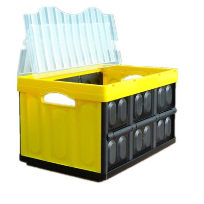 Collapsible Home Storage Container Box with Door Lock and Easy Assembly 530*360*300 mm