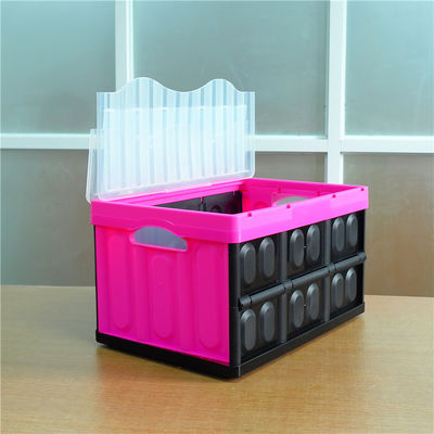 Collapsible Home Storage Container Box with Door Lock and Easy Assembly 530*360*300 mm