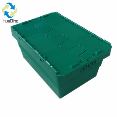 Stackable 5 Layers PP 68L 70L Plastic Turnover Box Storage Tote Box for Industrial