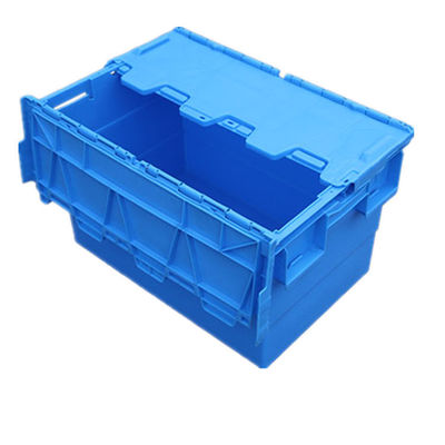 Stackable 5 Layers PP 68L 70L Plastic Turnover Box Storage Tote Box for Industrial