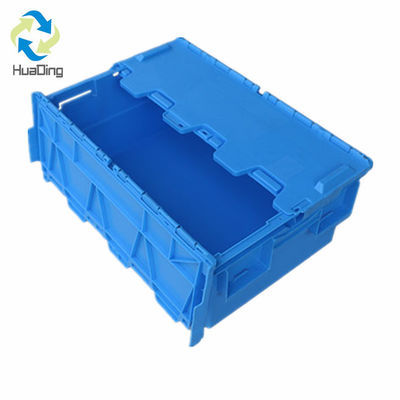 Stackable 5 Layers PP 68L 70L Plastic Turnover Box Storage Tote Box for Industrial