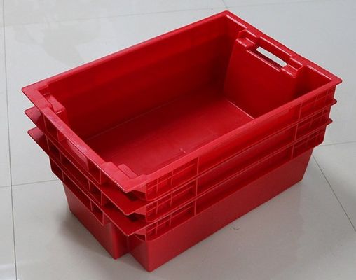 Food Grade Stacked and Nested Meat Injection Container Box with Conditioning Function