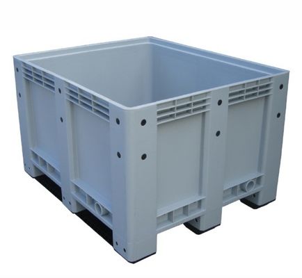 1200*1000*760mm Large Plastic Pallet Box with Labeling Options and Dynamic Load 1T
