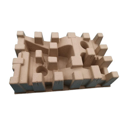 Recyclable Custom Molded Fiber Paper Pulp Mold Packaging Carton Trays by HUADING