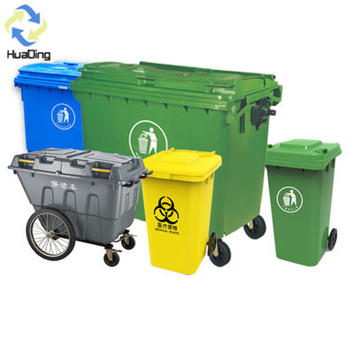 1100L Waste Management Large Garbage Container Dustbin Dumpster with Labeling Options