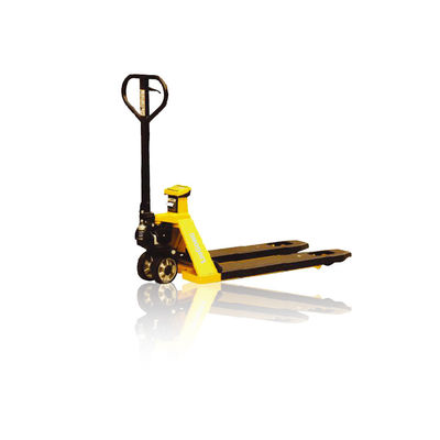 Yellow 3000kg 3-position Handle Hand Pallet Truck for Heavy Loads and Easy Operation