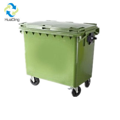 1100L Waste Management Large Garbage Container Dustbin Dumpster with Labeling Options