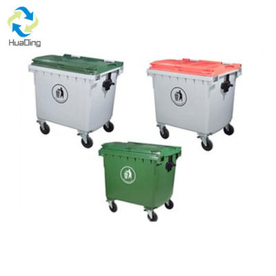 1100L Waste Management Large Garbage Container Dustbin Dumpster with Labeling Options