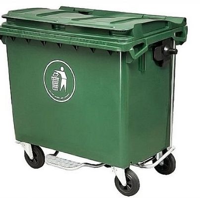 1100L Waste Management Large Garbage Container Dustbin Dumpster with Labeling Options