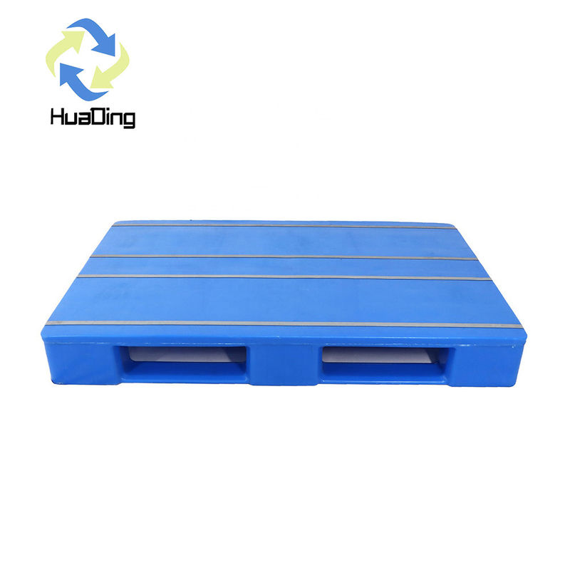 1200*1000*150mm Static Load 6 T HUADING Euro Health Medicine Single Face Plastic Pallet