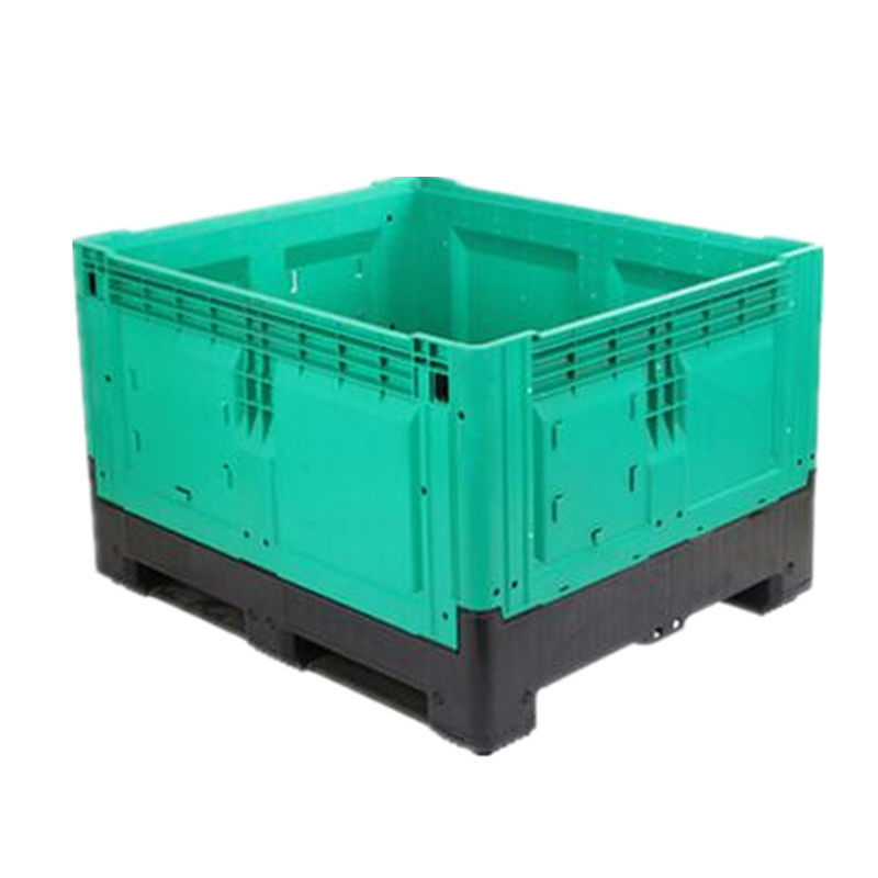 Collapsible Gaylord Box Plastic Pallet Box with 4 Way Entry Type and 4T Static Load