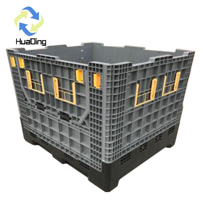 1200*1000*1000mm Heavy Duty Plastic Pallet Bin for Collapsible Bulk Pallet Containers