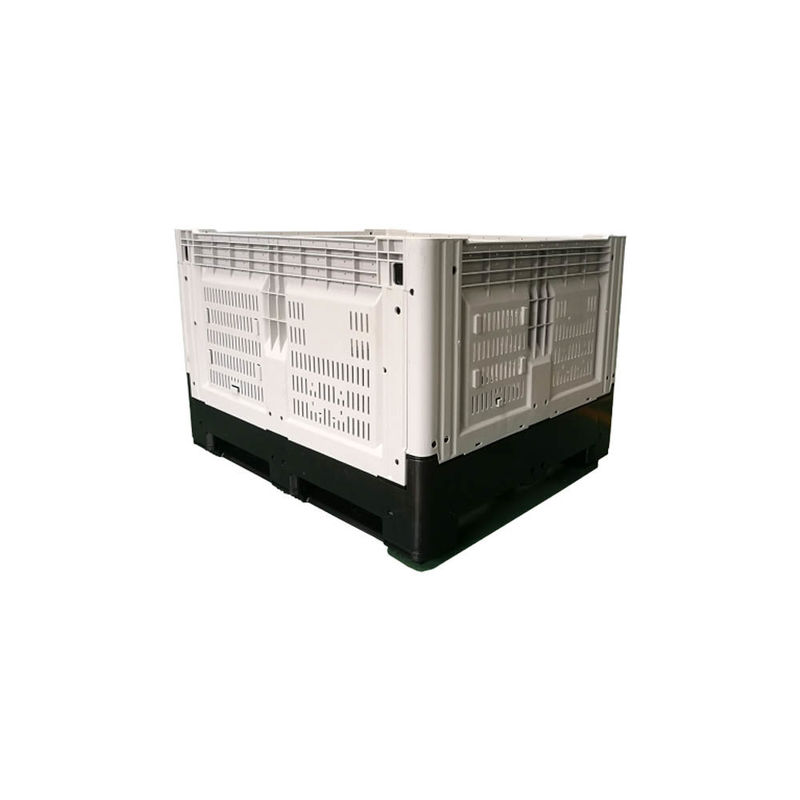 1200*1000*810 Stackable Pallet Box for Logistics Cleanability Chemically Sterilised