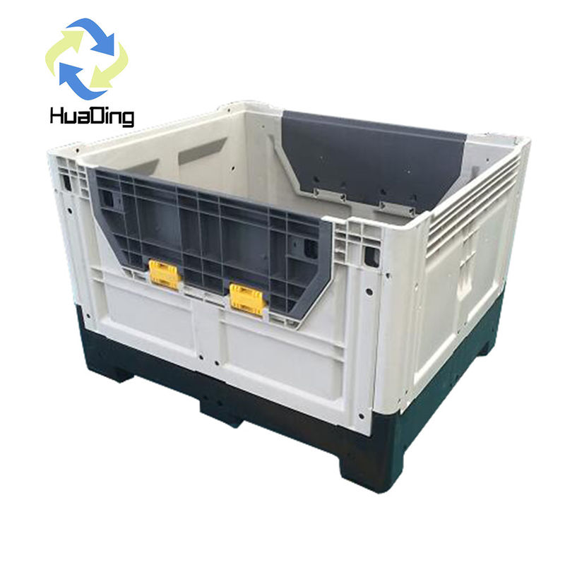Distribution with Large Collapsible Plastic Pallet Bin and Capacity Requirements