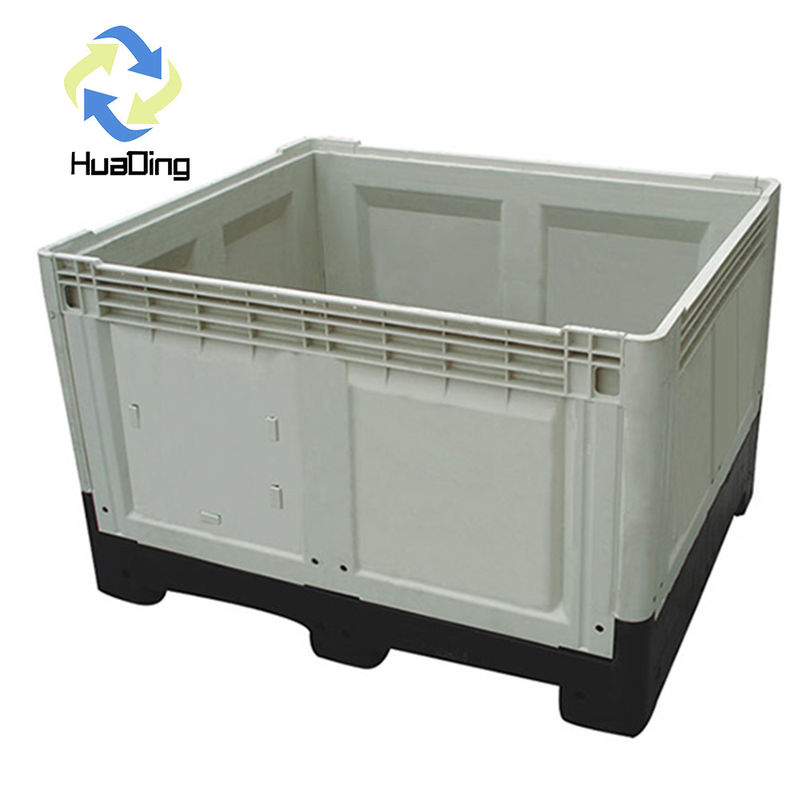 Collapsible Storage Crate Foldable Pallet Box for Easy Handling and Storage