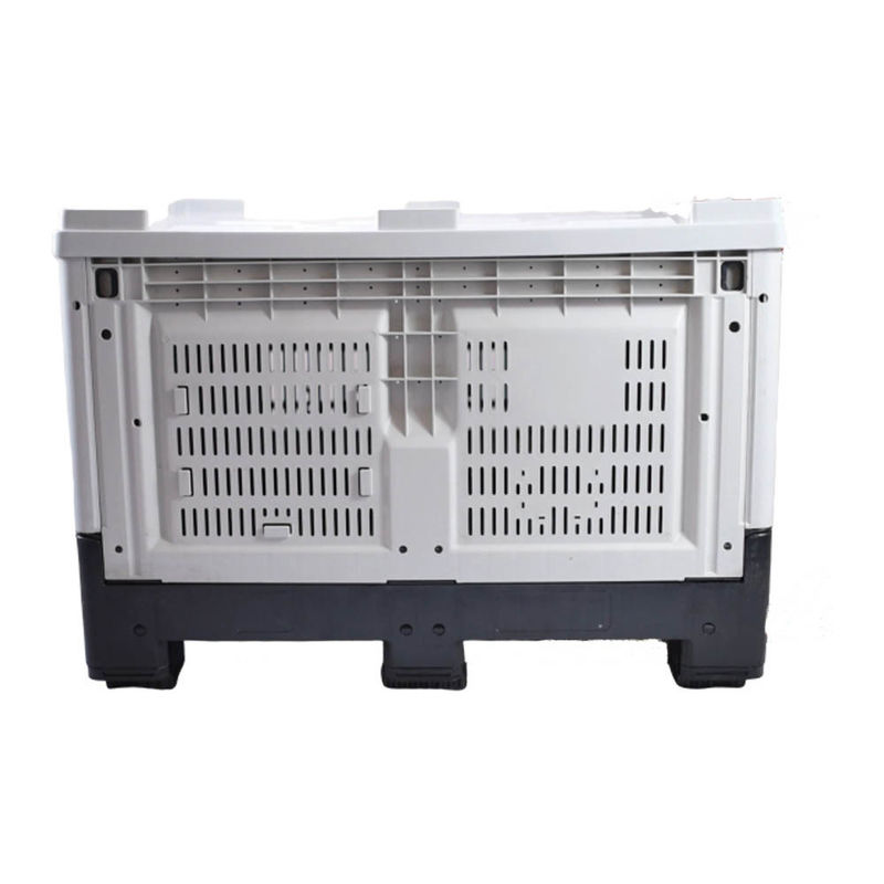 Foldable Pallet Storage Containers for Warehouse Heavy Duty Scale and Dynamic Load 1T