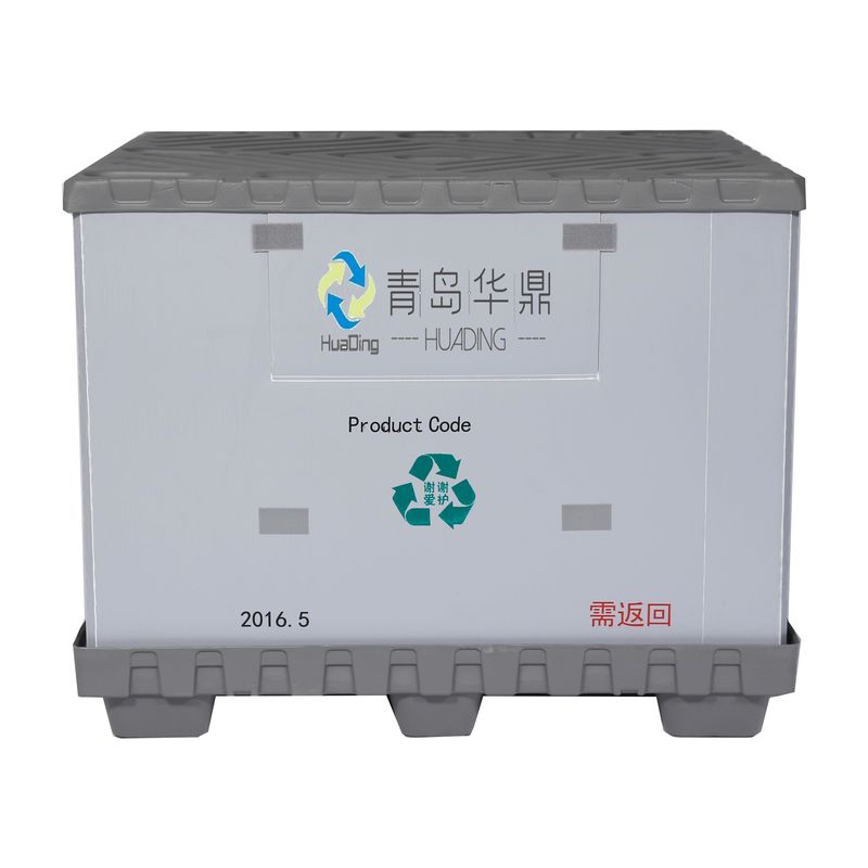 Autopack Korea HDPE Plastic Sleeve Pack Pallet Box for Automotive Customized Height