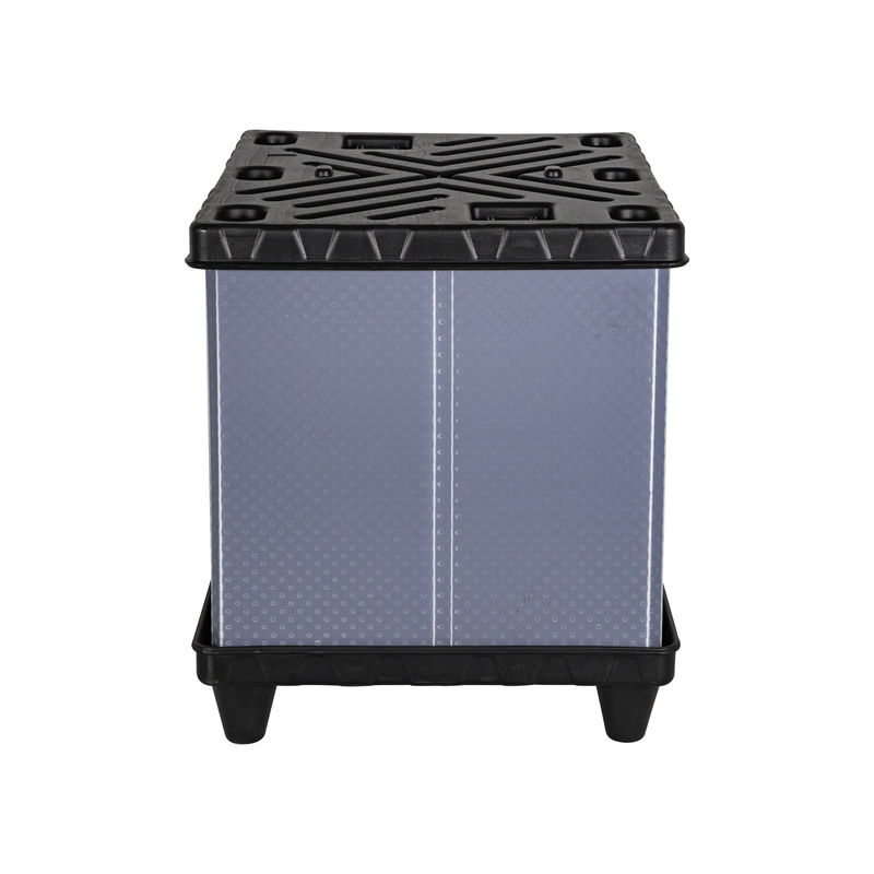 Custom Heavy Duty Auto Pack Plastic Pallet Box for Cargo Storage Automotive Packaging