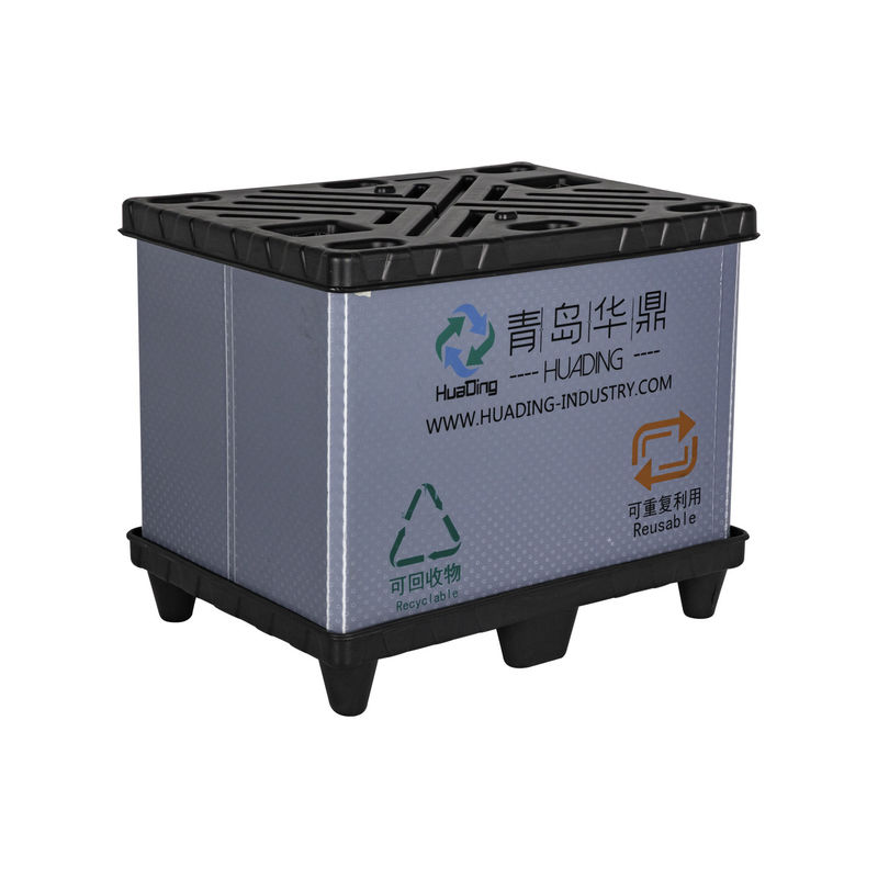 Customer's Logo Collapsible Gaylord Box for Customizable Automotive Packaging Design