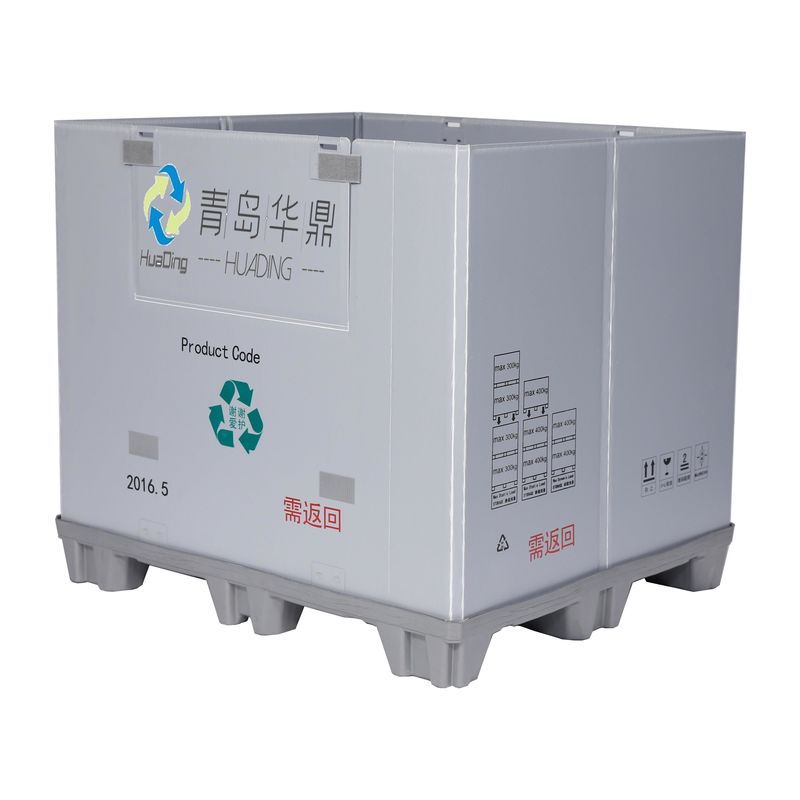 HUADING Collapsible Box for Car Battery Packaging in Automobile Spare Parts Industry