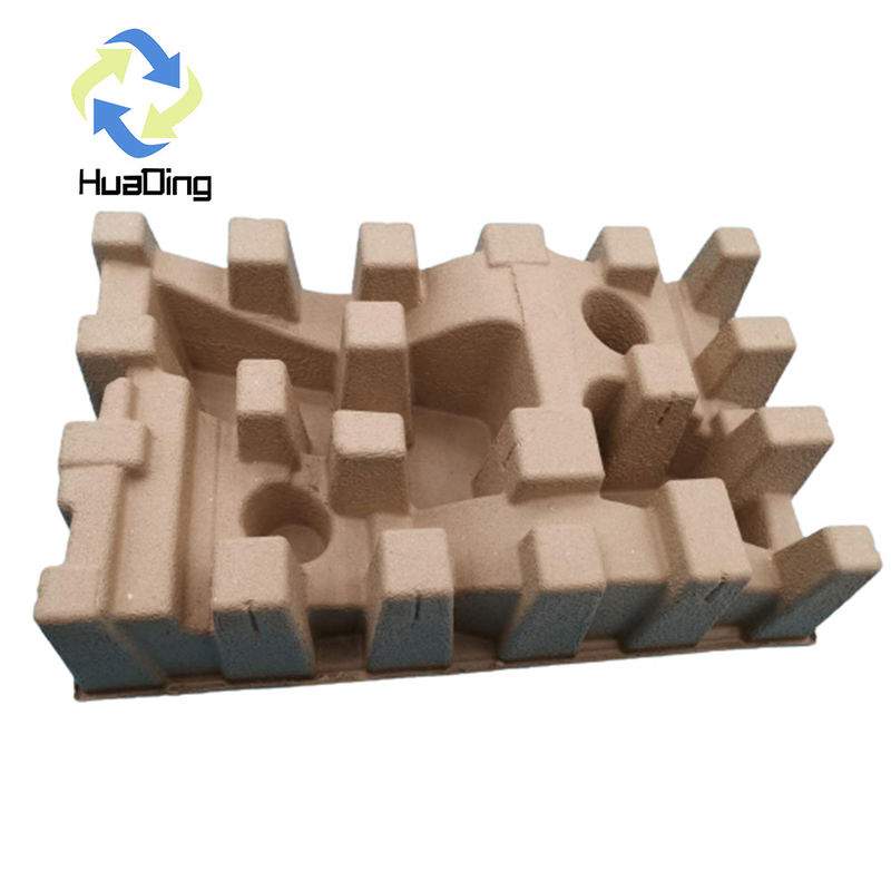 HUADING Molded Pulp Tray for Paper-Pulp Packaging Customer's Demands and Thickness