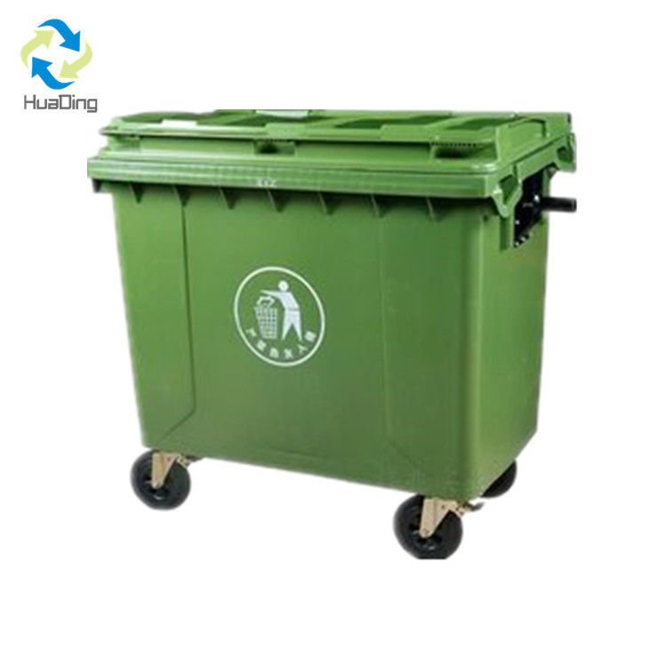 1100L Waste Management Large Garbage Container Dustbin Dumpster with Labeling Options